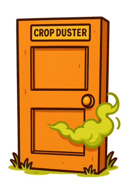 Crop Duster door