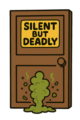 Silent But Deadly door